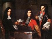Anton Domenico Gabbiani Portrait of Musicians at the Medici Court